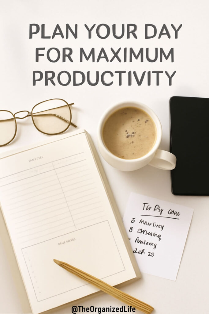 Plan Your Day for Maximum Productivity