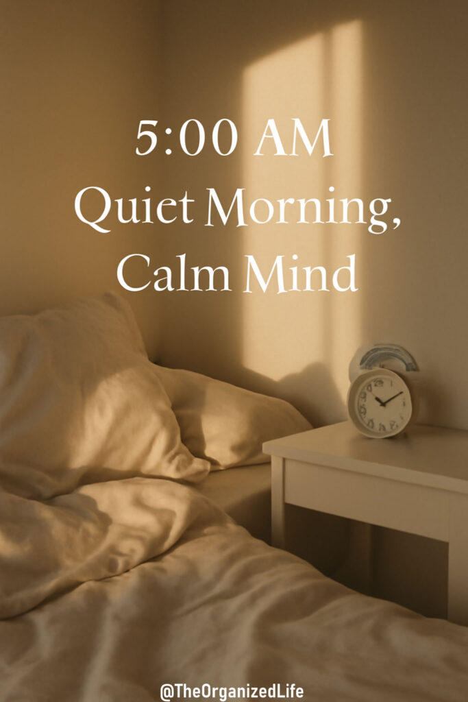 Quiet Morning, Calm Mind